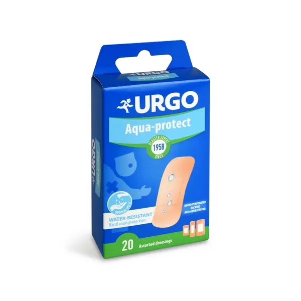 URGO AQUA PROTECT Omyvatelná náplast 20 kusů