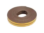 Těsnění do oken a dveří samolepící VOREL TO-76760 9x4mm TYP E hnědé 6m