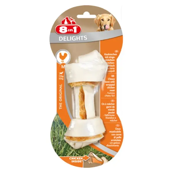 8IN1 Delights kost žvýkací M 1 kus