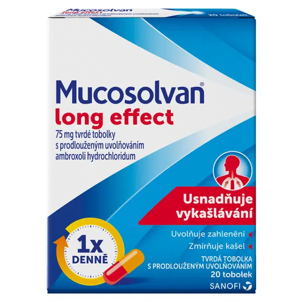 MUCOSOLVAN Long effect  75 mg 20 tobolek