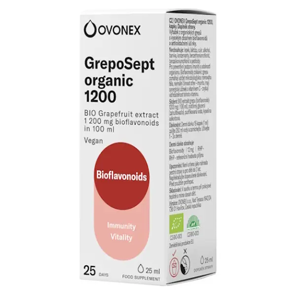 OVONEX Greposept organic 1200 mg 25 ml