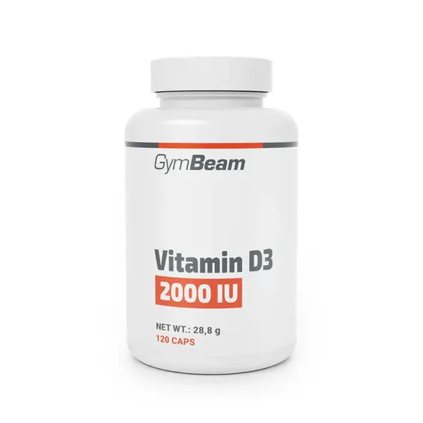 GYMBEAM Vitamín D3 2000 IU 240 kapslí