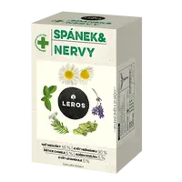 LEROS Spánek & nervy bylinný čaj 20 sáčků