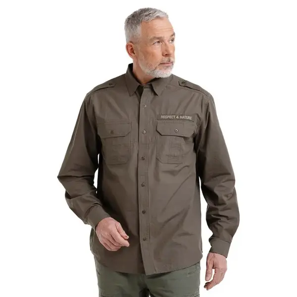 Bushman Pánská košile Sibut, khaki XXXL