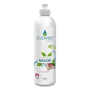 CLEANEE ECO Home gel na mytí nádobí s vůní rebarbory 500 ml
