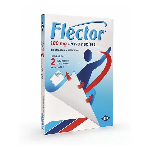 FLECTOR 180 mg Léčivá náplast 2 kusy