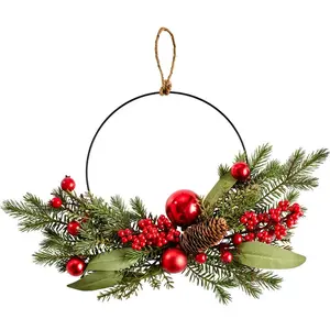 X-Mas VĚNEC NA DVEŘE 30 cm