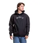 Meatfly unisex mikina Fry Black Bones | Černá | Velikost L/XL