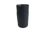Roura kouřová s čis. otvorem 150 mm/100 cm, silnostěnné 1,5 mm, černá MA654715