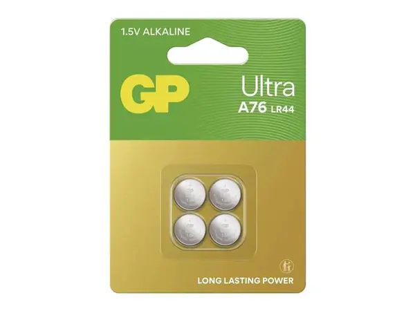 Baterie A76U (LR44) GP Ultra alkalická 4ks