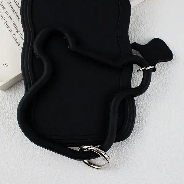 Silicone Cattle Head Loop Phone Lanyard