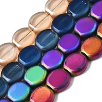 Electroplate Glass Beads Strands