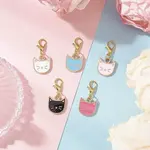 5Pcs Alloy Enamel Pendant Decoration