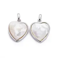 Natural White Shell Mother of Pearl Shell Pendants