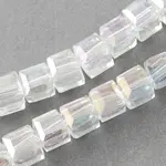 Electroplate Glass Beads Strands