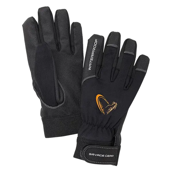 Savage gear rukavice all weather glove black - xl