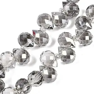 Electroplate Glass Beads Strands