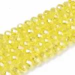 Electroplate Glass Beads Strands