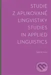 Studie z aplikované lingvistiky - Special issue 2017 - kniha z kategorie Jazyková antropologie