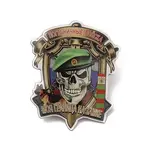 Skull Alloy Brooch for Backpack Clothes
