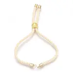 Cotton Cord Bracelet Making