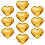 10Pcs Flat Back Acrylic Rhinestone Cabochons