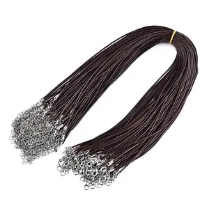 Waxed Cotton Cord Necklace Making