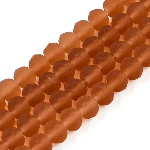 Transparent Glass Beads Strands