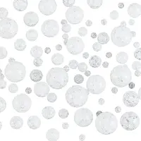 150Pcs 6 Sizes Synthetic Crackle Quartz Beads