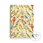 Notes Ptáčci - linkovaný A5 lamino