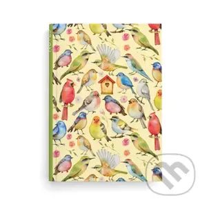 Notes Ptáčci - linkovaný A5 lamino