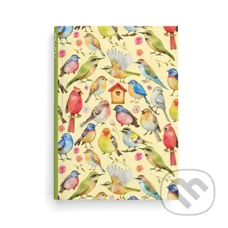 Notes Ptáčci - linkovaný A5 lamino