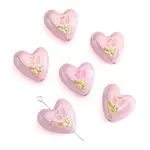 2Pcs UV Platings Acrylic Beads