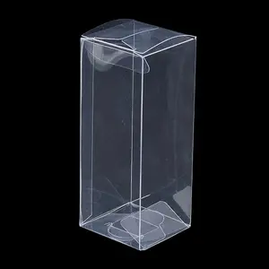 Rectangle Transparent Plastic PVC Box Gift Packaging