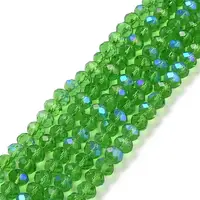 Electroplate Glass Beads Strands