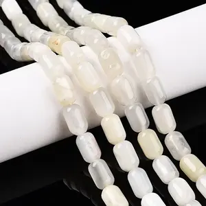 Natural White Moonstone Beads Strands