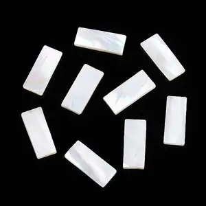 Natural White Shell Cabochons