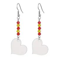 Blank Acrylic Dangle Earrings