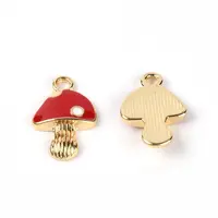 Zinc Alloy Enamel Pendants