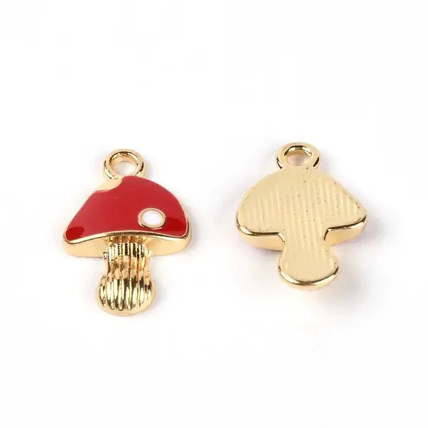 Zinc Alloy Enamel Pendants