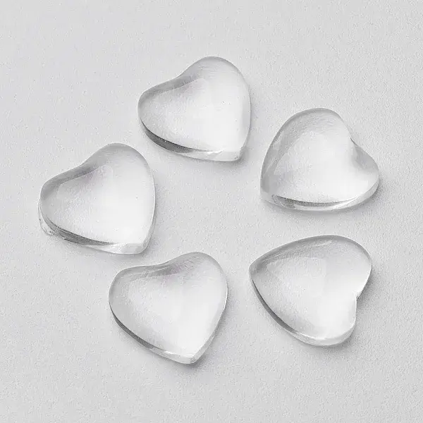 Transparent Glass Cabochons