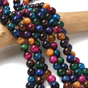 Natural Tiger Eye Beads Strands