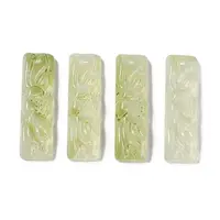 Baking Paint Glass Pendants