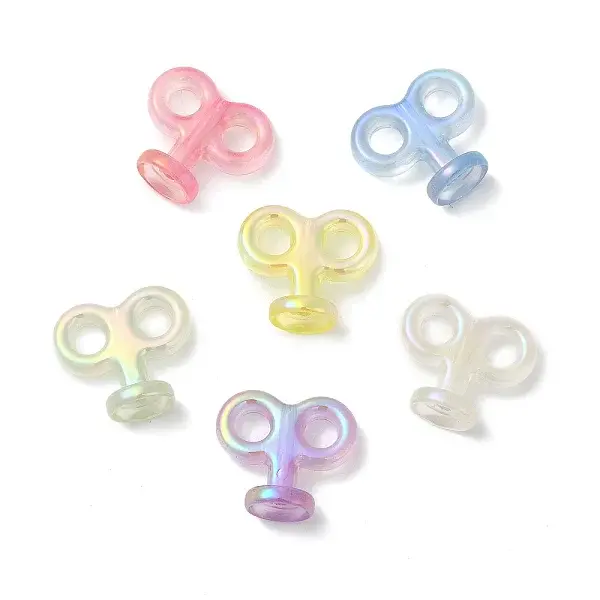 UV Plating Opaque Acrylic Beads