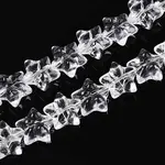 Baking Paint Glass Beads Strands