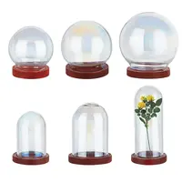 6 Styles Glass Dome Cover