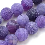 Natural Weathered Agate Beads Strands