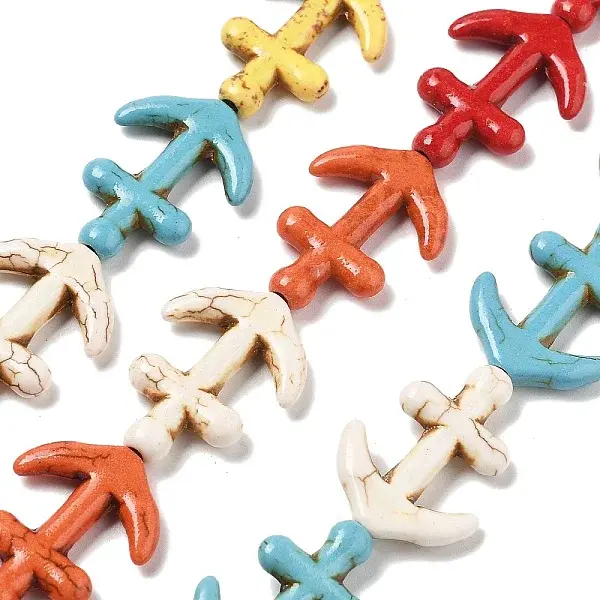 Synthetic Turquoise Beads Strands