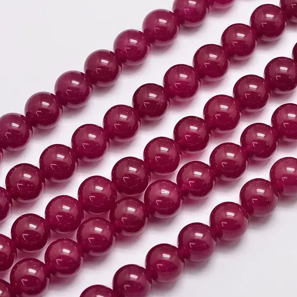 Natural & Dyed Malaysia Jade Bead Strands