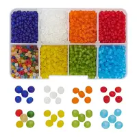 8 Colors Glass Seed Beads